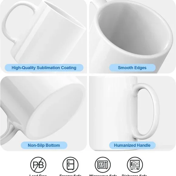 Floral Ceramic Coffee Mug, Flower Patten Tea Cup, Vintage Floral Coffee Mug - Picture 4 of 5